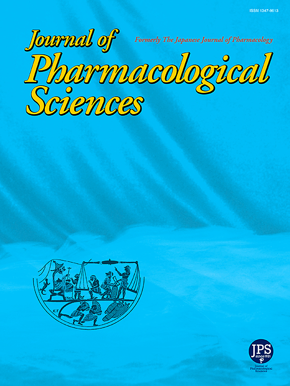 Go to journal home page - Journal of Pharmacological Sciences